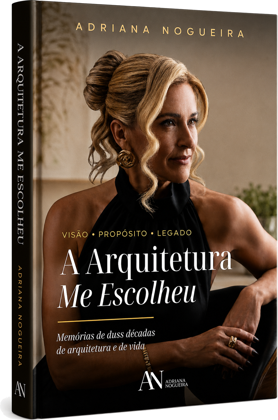 Capa do livro A Arquitetura Me Escolheu — Adriana Nogueira